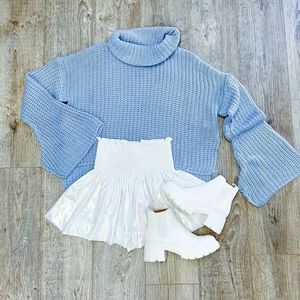 blue lovie dovie pant store sweater